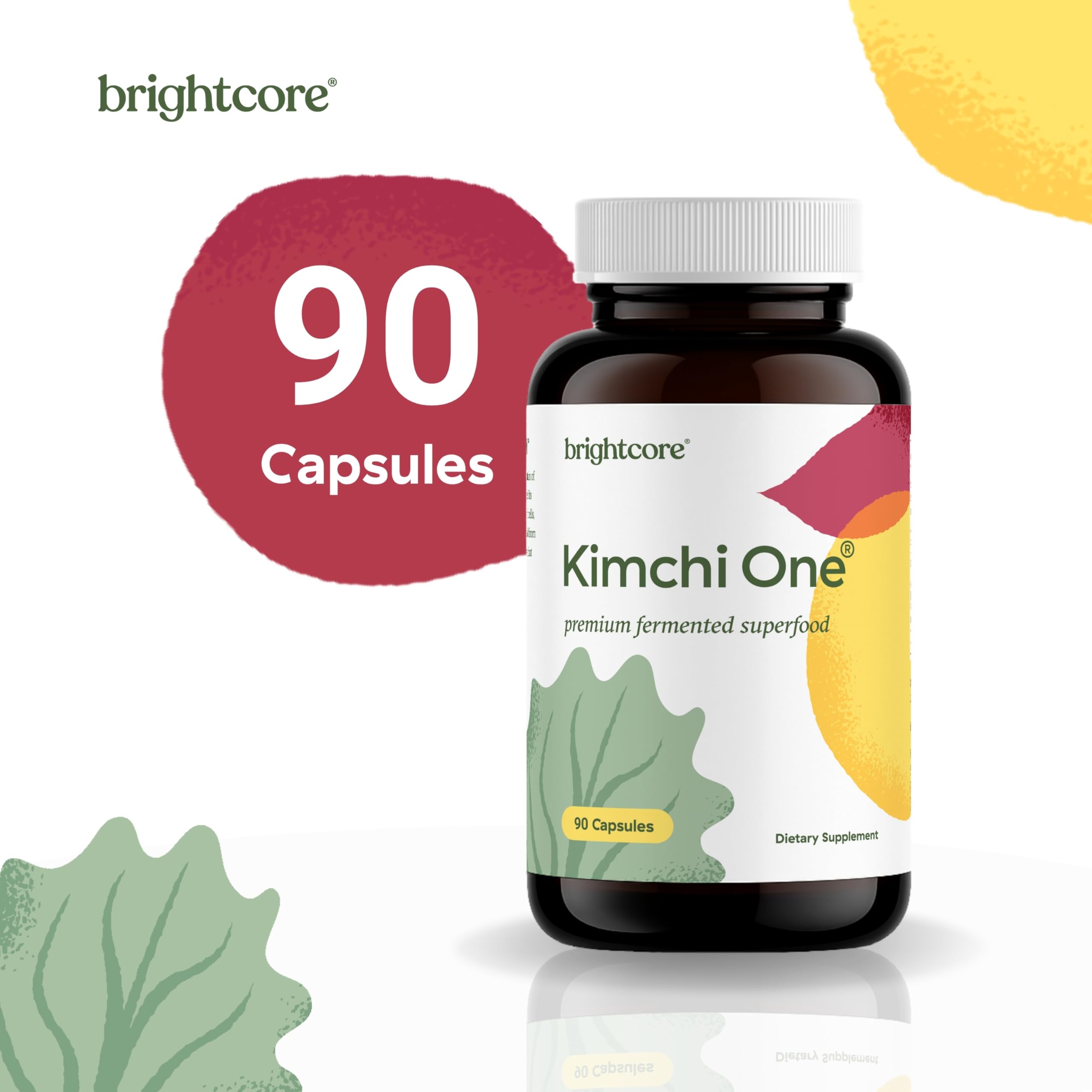 Ingredientes frescos del kimchi usados por Brightcore para el polvo fermentado concentrado