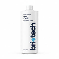 BRIOTECH botella frontal mostrando tamaño 32 fl oz y diseño profesional