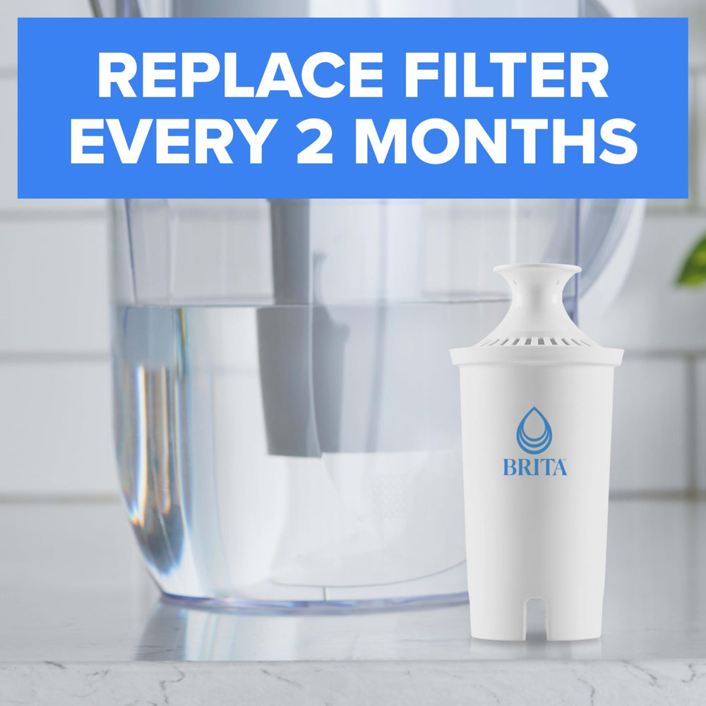 BRITA mesh screen detail preventing black flecks for clearer water