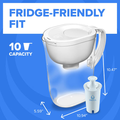 BRITA SmartLight indicator lit to show accurate filter replacement reminders