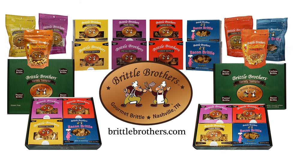 Brittle Brothers caja abierta en escena de regalo resaltando elegancia y protección