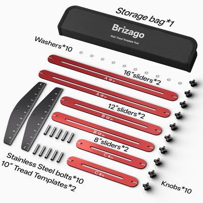 Brizago storage bag with tool and accessories for neat transport and protection