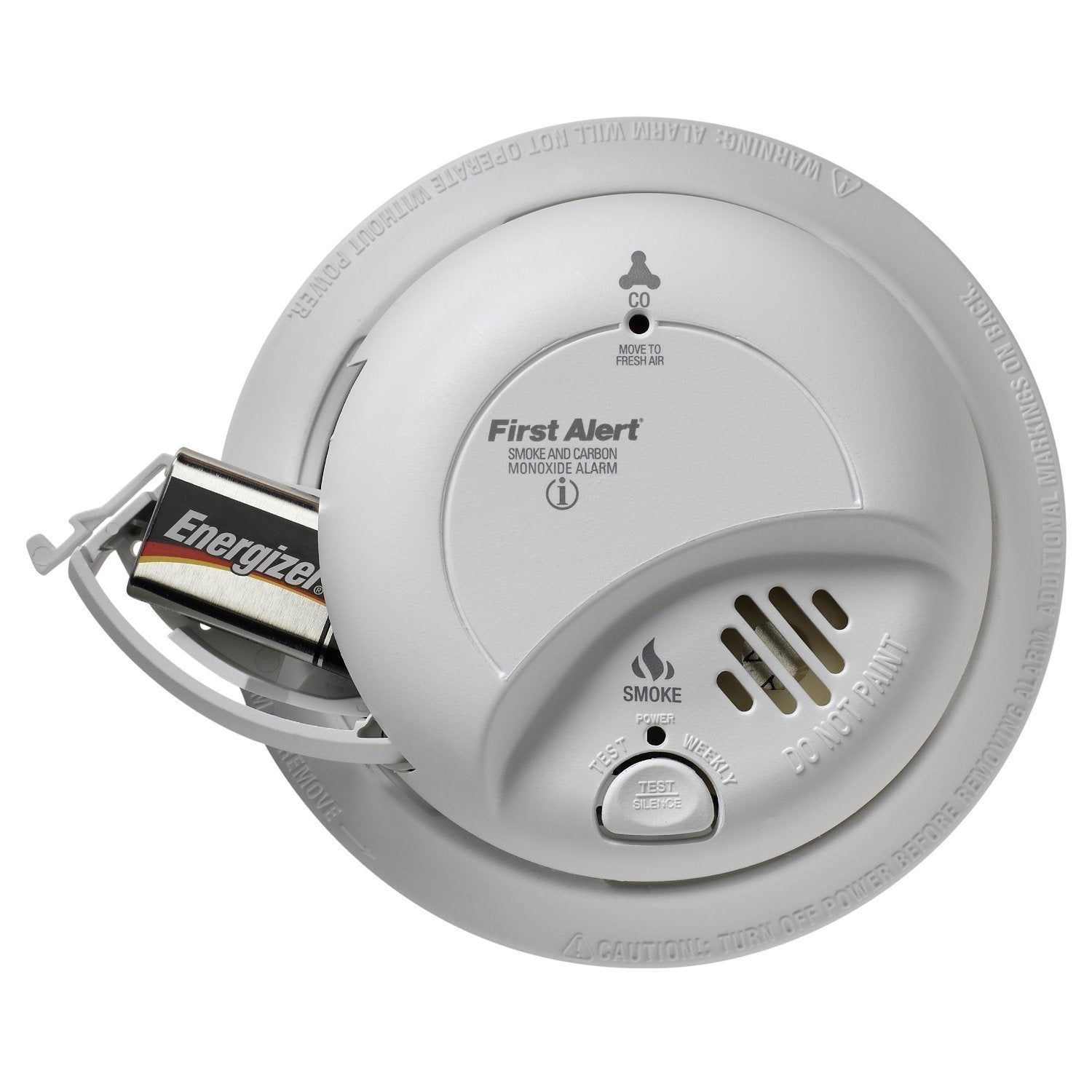 BRK SC9120B installed on bedroom ceiling demonstrating early warning near sleeping areas