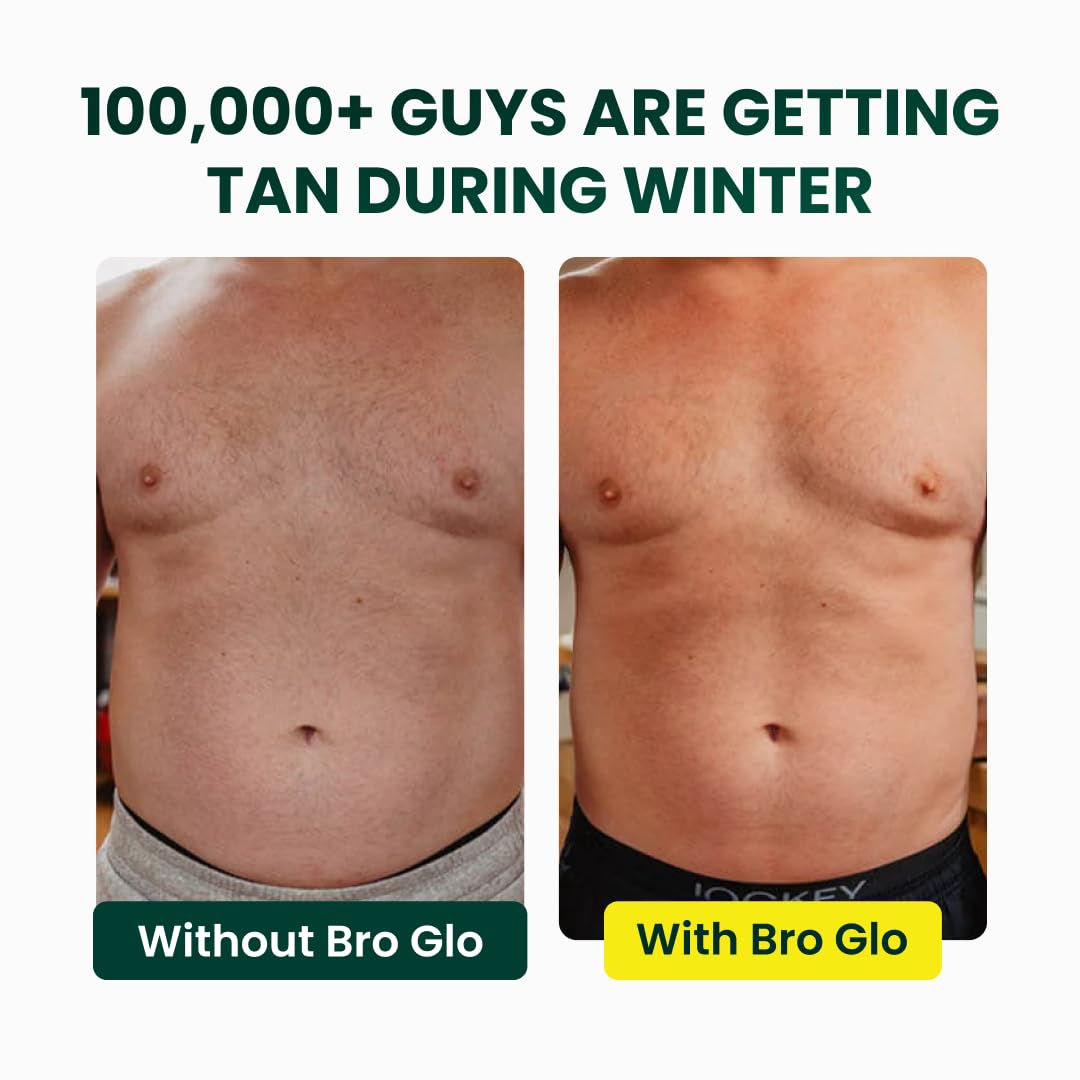 bro glo etiqueta con ingredientes y beneficios visibles
