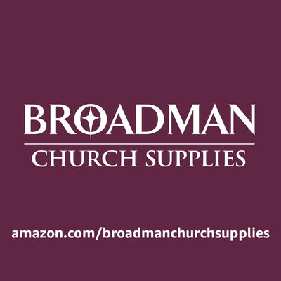 BROADMAN uso en iglesia mostrando presentación limpia y ordenada
