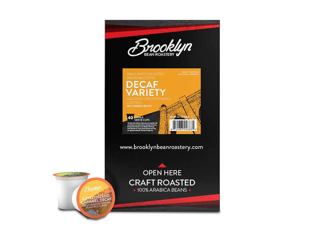 Brooklyn Beans pod close-up revealing foil top and consistent single-serve freshness