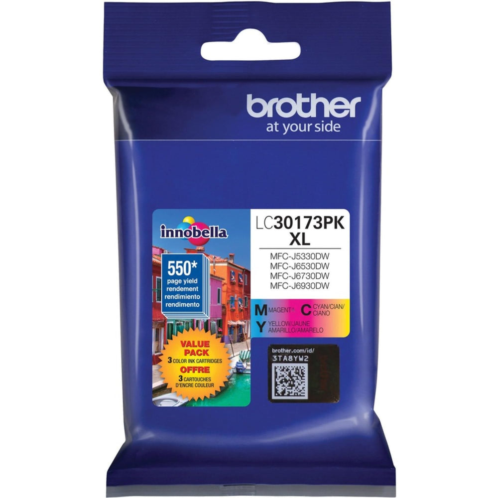 Brother detalle de etiqueta Innobella que muestra calidad y compatibilidad