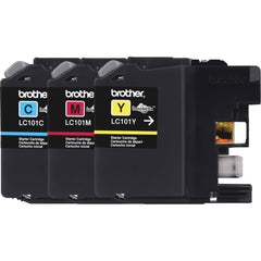 Brother impresora en uso con cartuchos instalados para impresión fiable