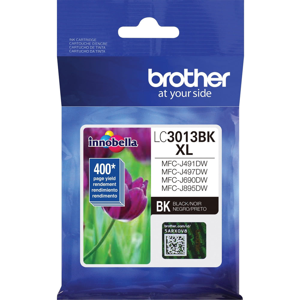 Brother LC3013BK front packaging showing model and high-yield benefit