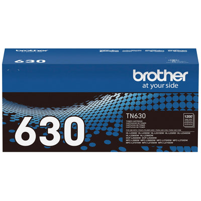 Brother TN-630 en escritorio de oficina ilustrando impresiones profesionales y flujo continuo
