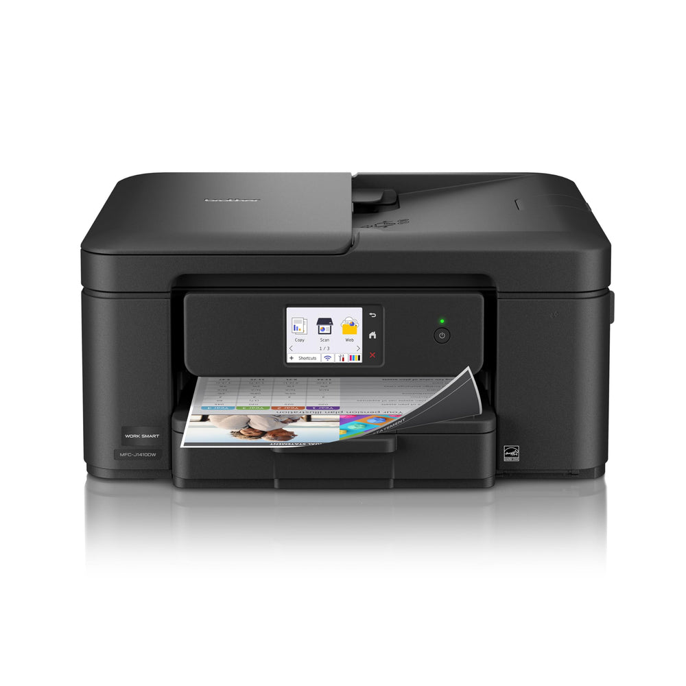 Brother Work Smart 1410 front angle showing compact design and easy access