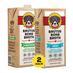 Brutus envase frontal claro mostrando la marca y beneficio nutritivo