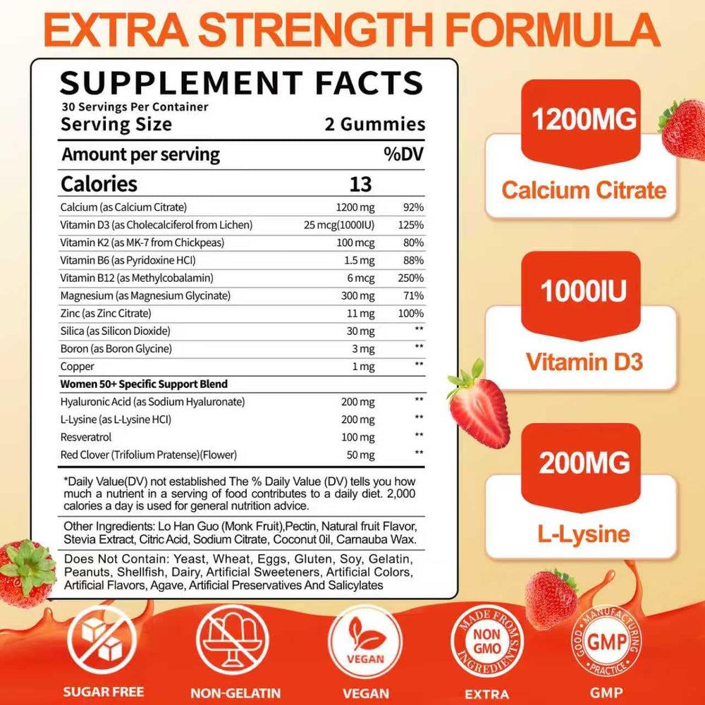 BSSTABBON textura de gominola masticable para fácil consumo
