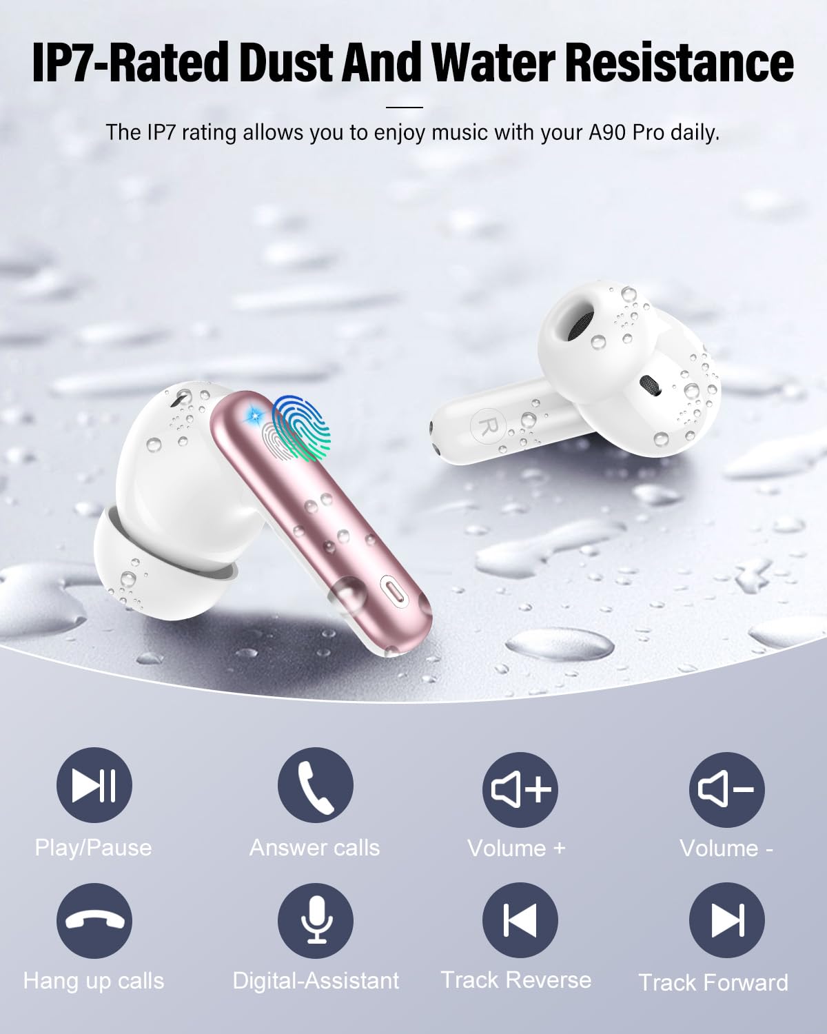 Btootos puerto USB-C del estuche que ofrece carga rápida y confiable
