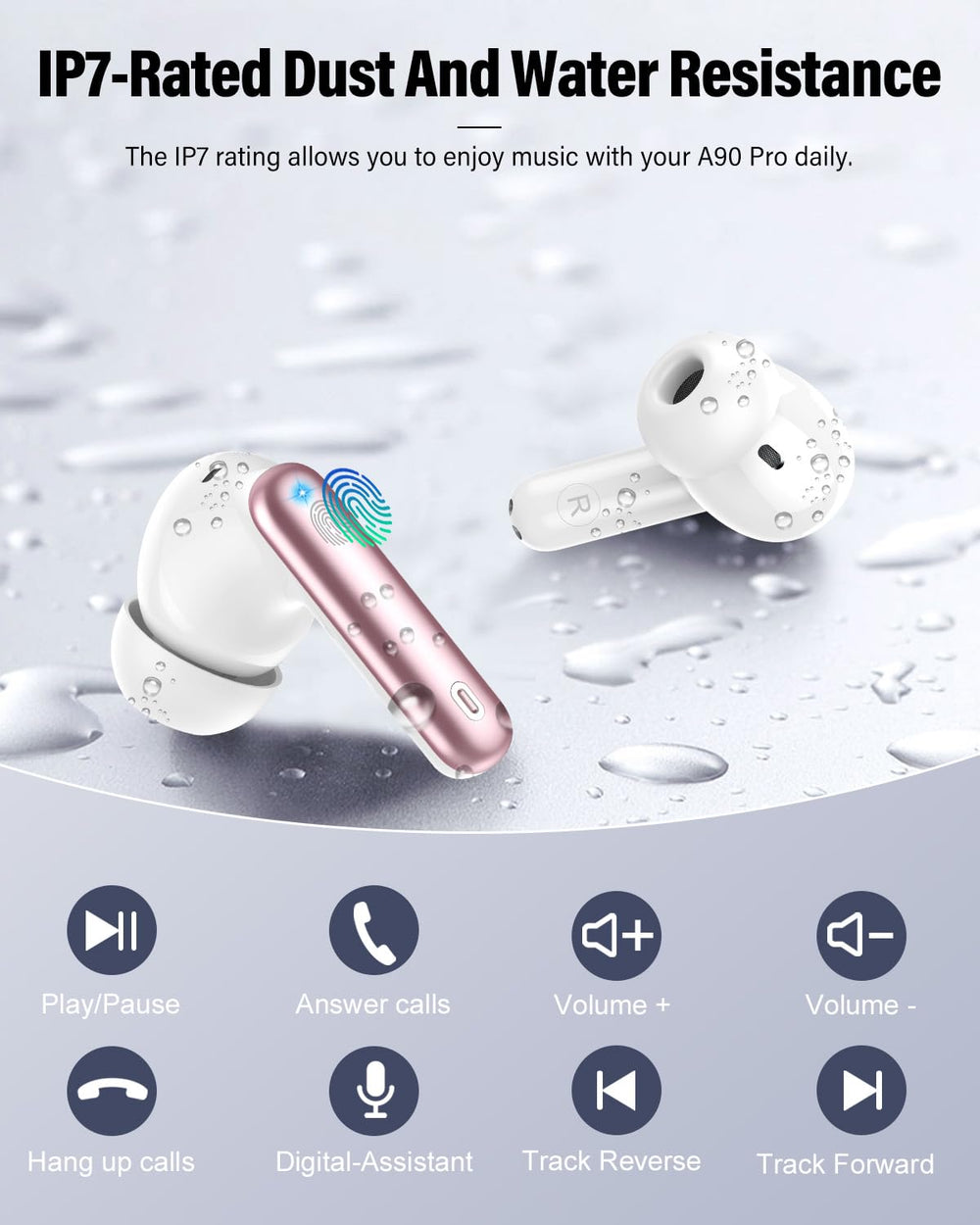 Btootos puerto USB-C del estuche que ofrece carga rápida y confiable