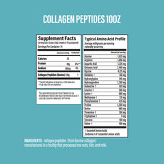 BUBS Naturals cucharada medidora con polvo para indicar los 20 g por servicio