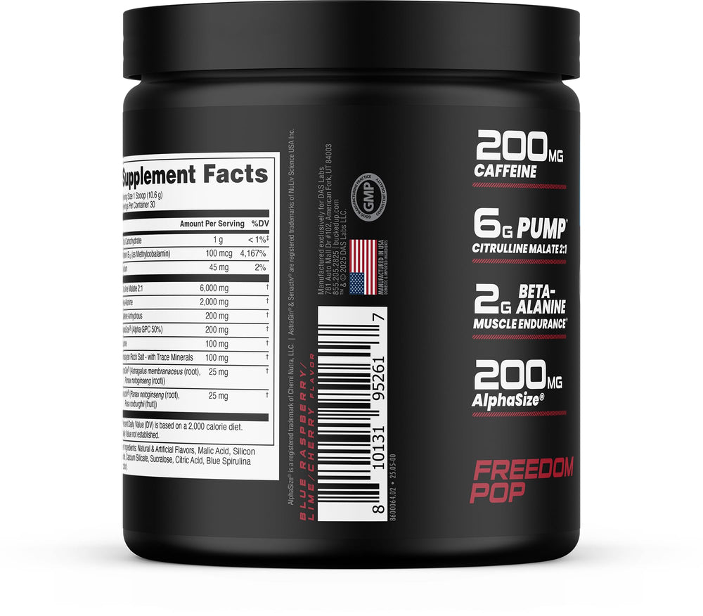Bucked Up escena lifestyle pre-entrenamiento transmitiendo energía y enfoque