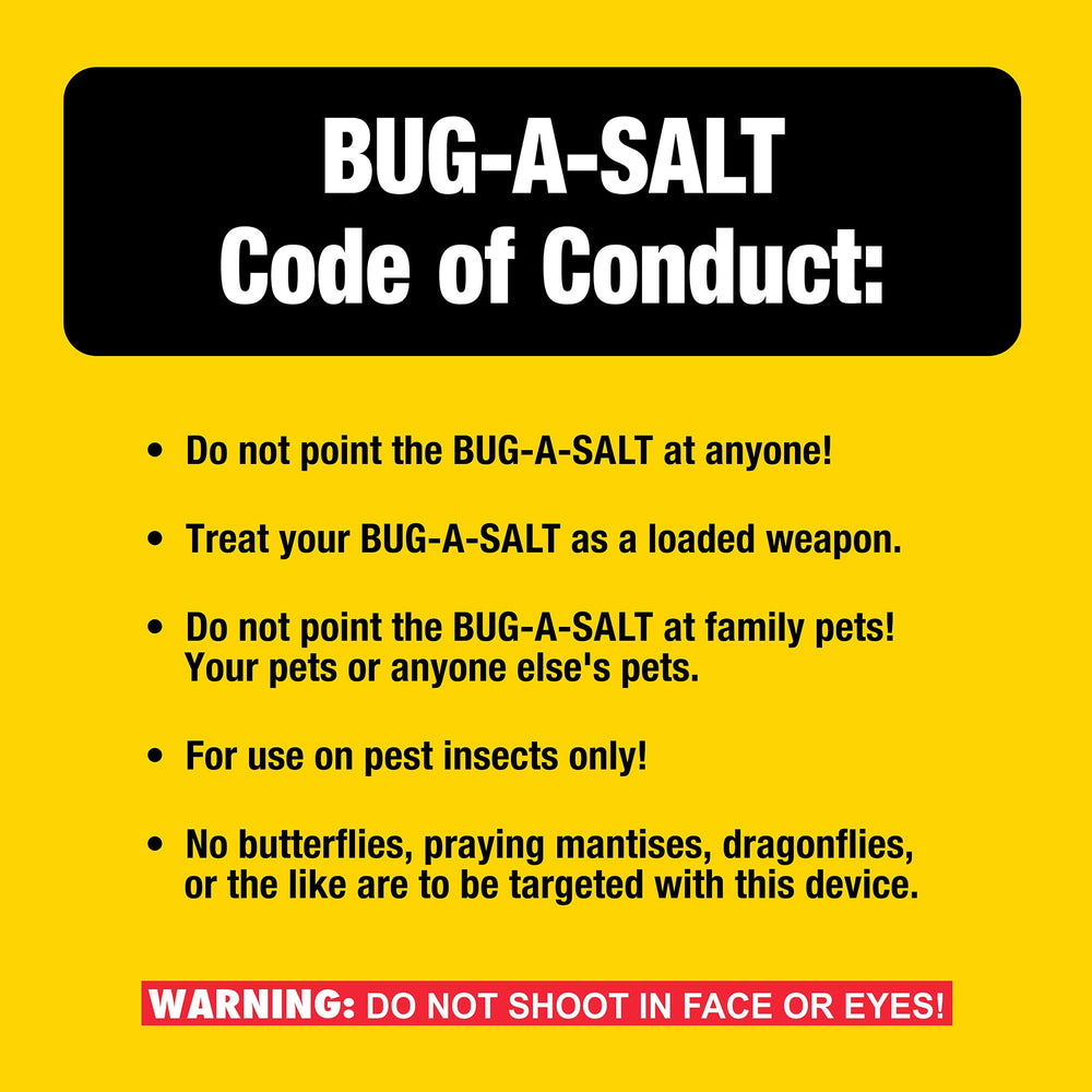 BUG-A-SALT detalle del depósito de sal mejorado para recargas más fáciles