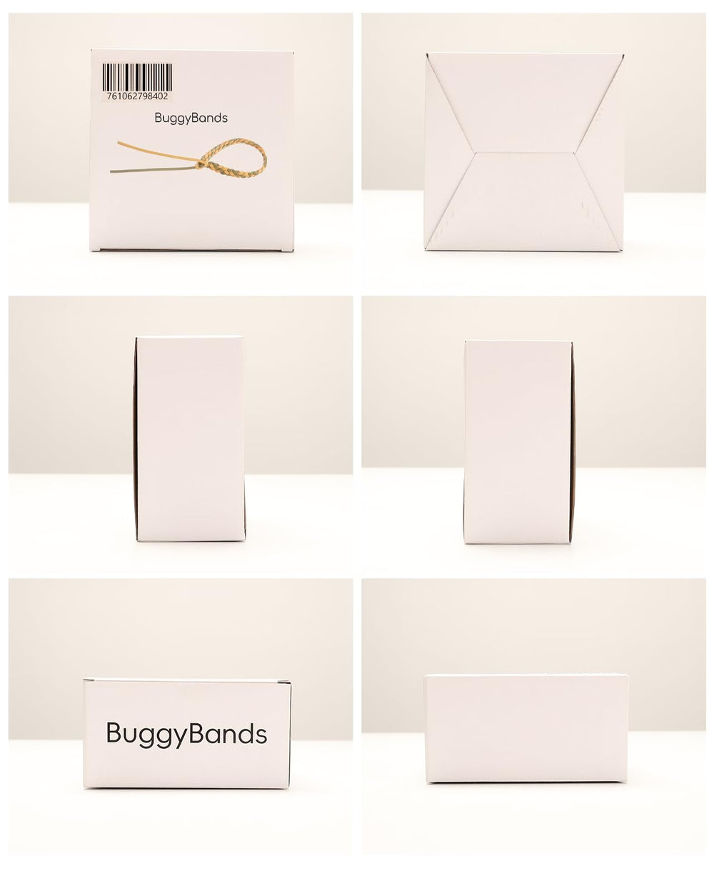 BuggyBands etiqueta con ingredientes naturales geraniol y citronela