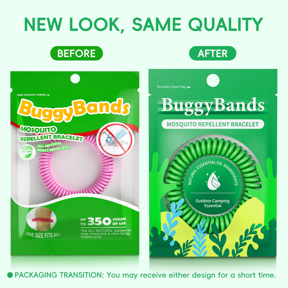 BuggyBands montón de pulseras coloridas listo para uso familiar