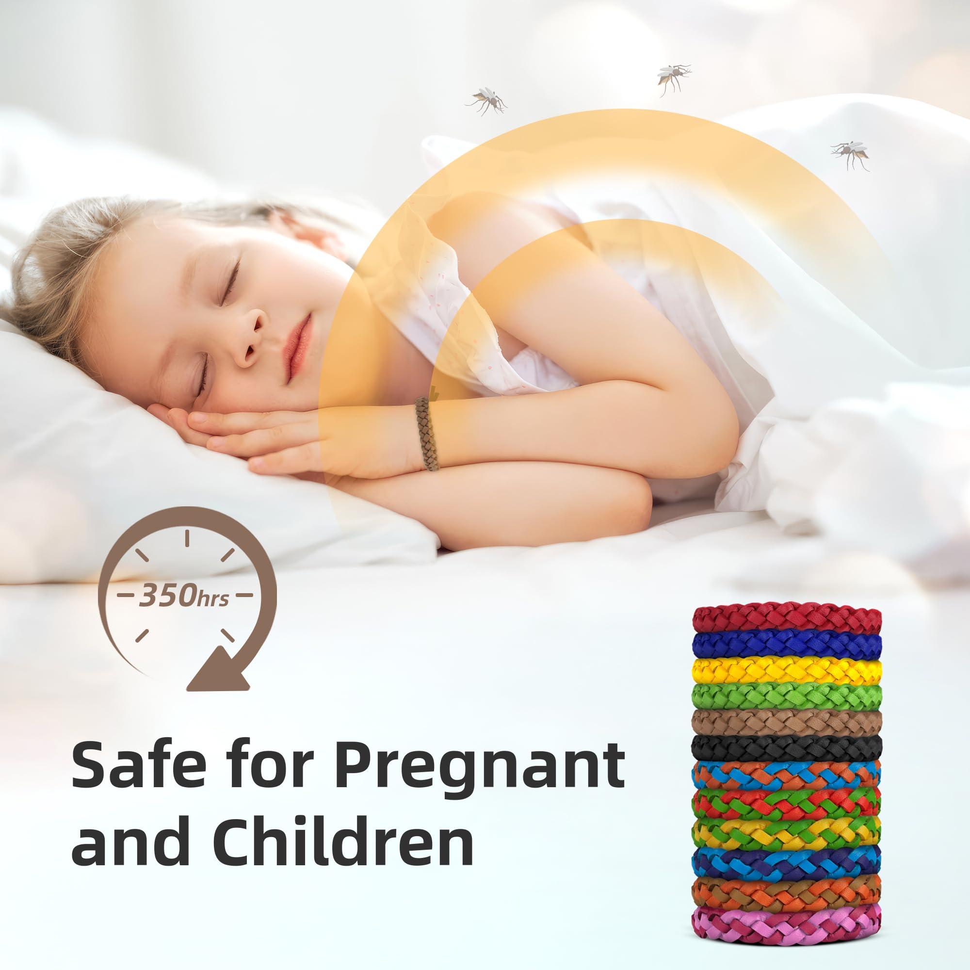 BuggyBands pulseras en empaques individuales resellables para conservar