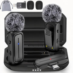 Bulatry front view charging case open showing portability and extra power