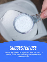 BulkSupplements polvo de Magnesium Malate mezclado en batido matutino, integración sencilla