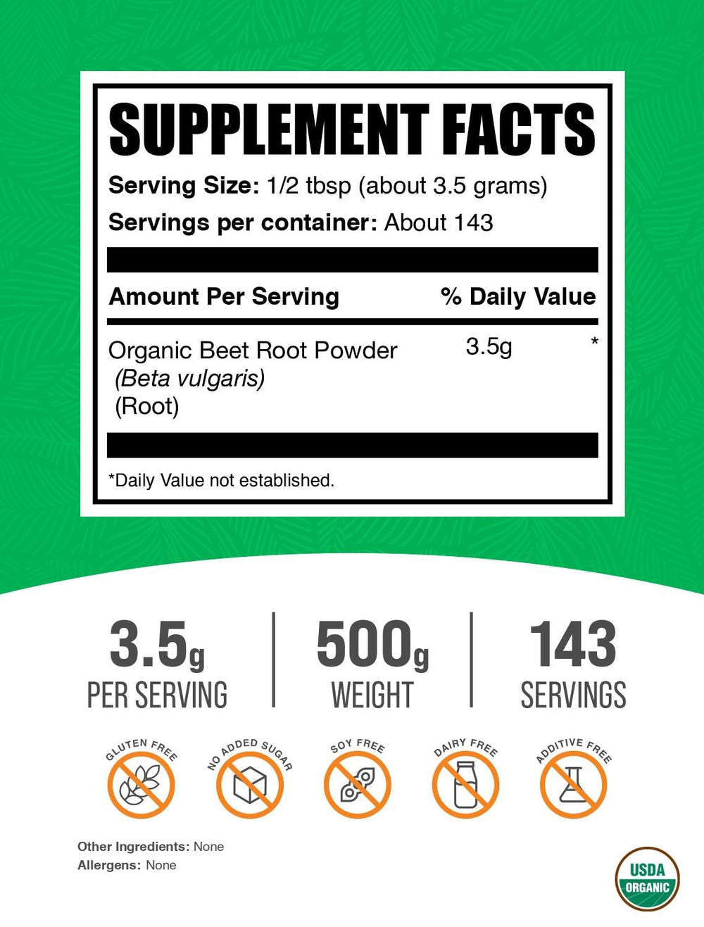 BulkSupplements primer plano de textura de polvo de remolacha, aspecto fino y fácil de mezclar