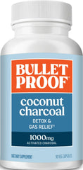 Bulletproof frasco delantero del suplemento mostrando etiqueta y cantidad