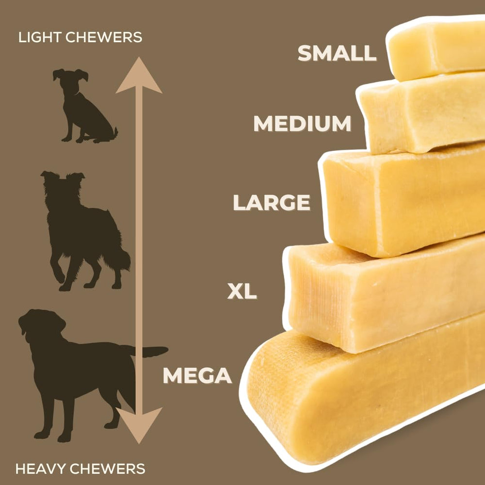 Bully Bunches primer plano de textura dura del chew, indica durabilidad y limpieza dental