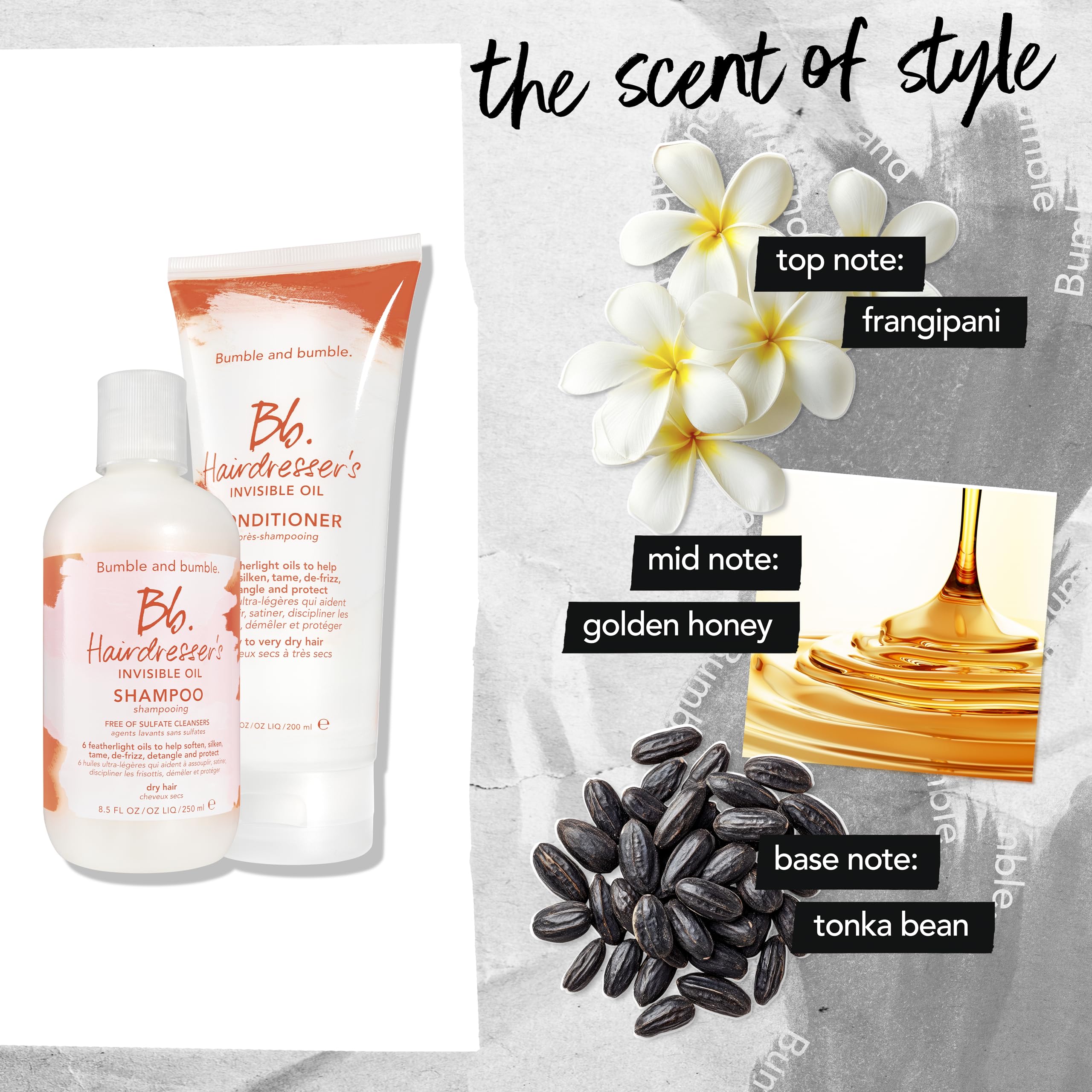 Bumble and bumble cabello brillante y suave tras uso, aspecto saludable