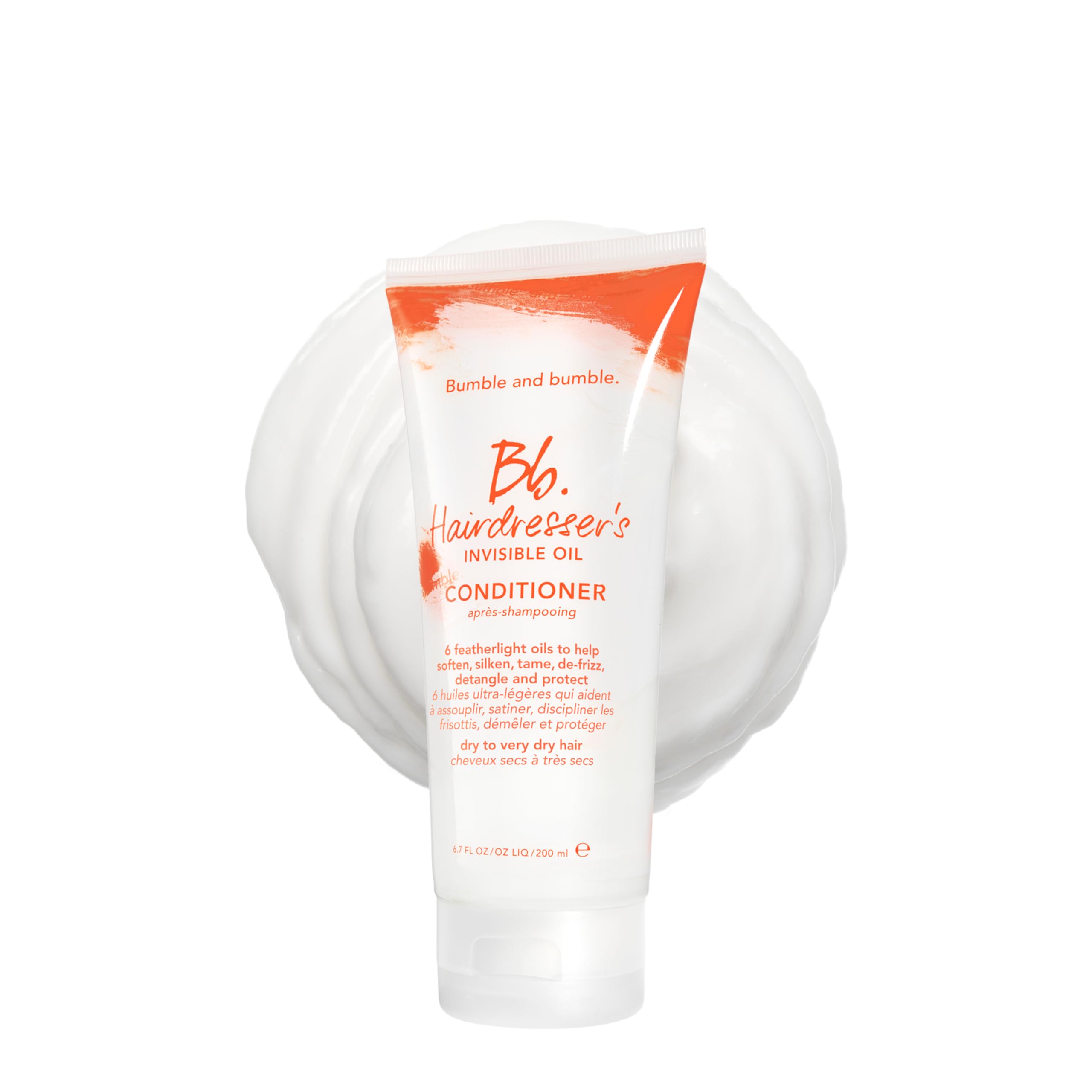Bumble and bumble frente del envase mostrando diseño y beneficios