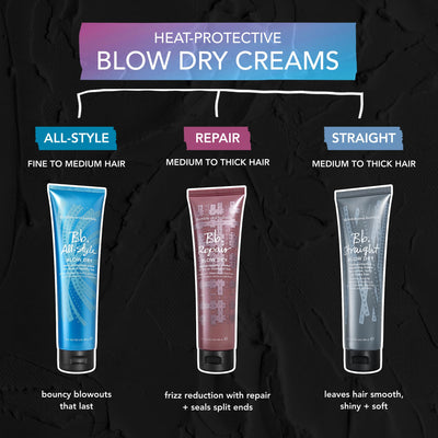 Bumble and bumble primer plano de la etiqueta con ingredientes clave para confirmar beneficios