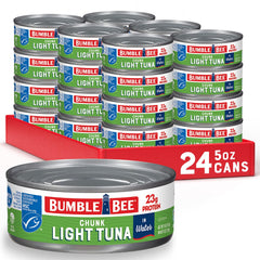 Bumble Bee front packaging showing 5 oz can and brand for easy identification