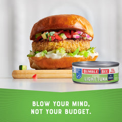 Bumble Bee tuna salad bowl prepared as a protein-rich meal idea