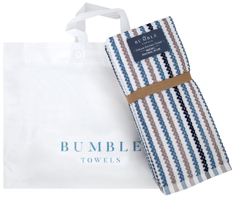 Bumble Towels bolsa tote incluida, presentación lista para regalo y transporte