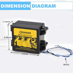 BUNKER INDUST interruptor breakaway fácil de accionar para control inmediato