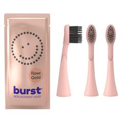 BURST cabezal frontal rose gold mostrando forma y estética elegante