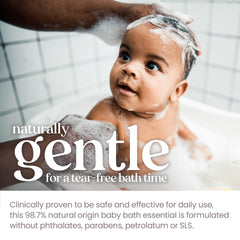 Burt's Bees aplicación en mano para baño sin lágrimas