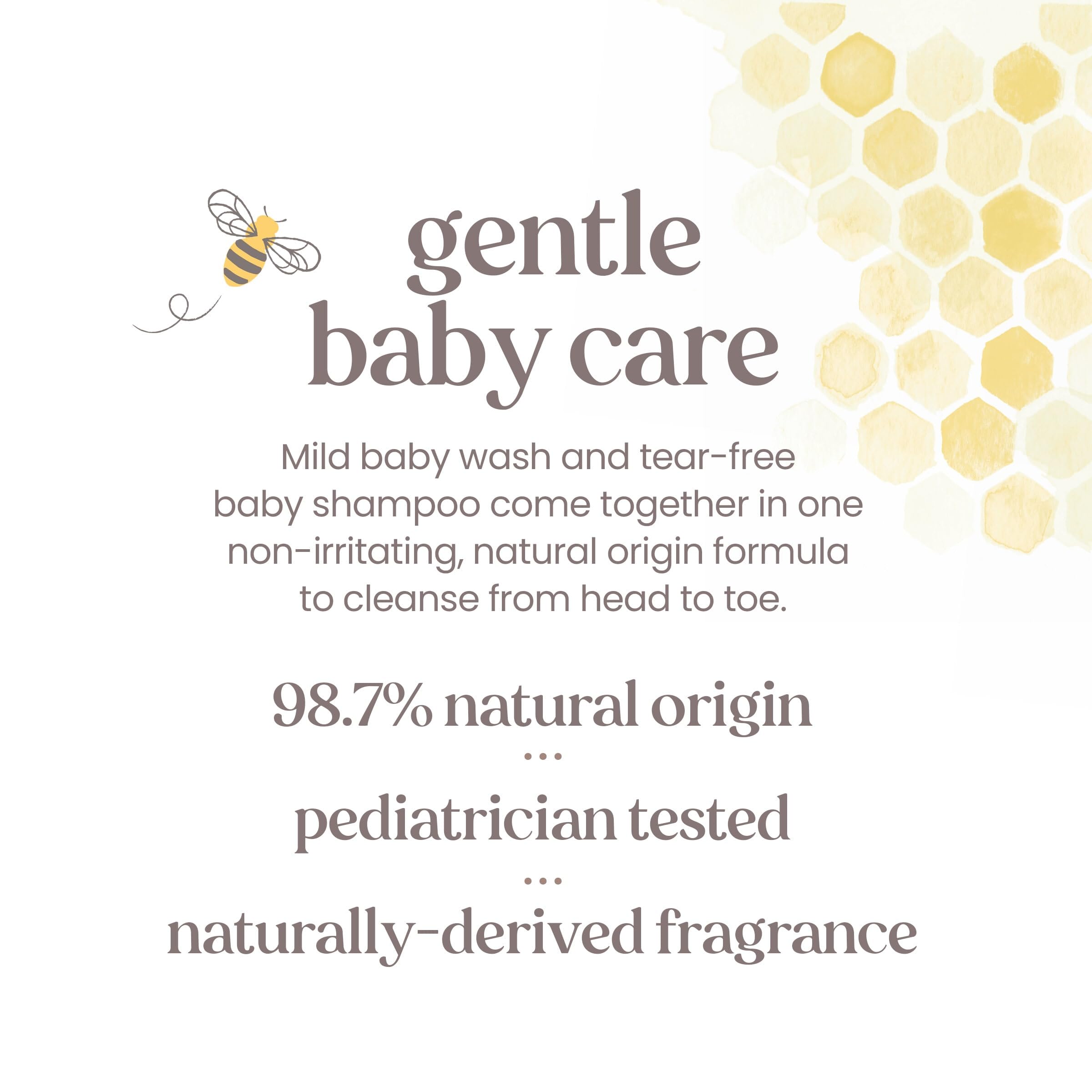 Burt's Bees comparación de tamaño 12 oz, volumen adecuado