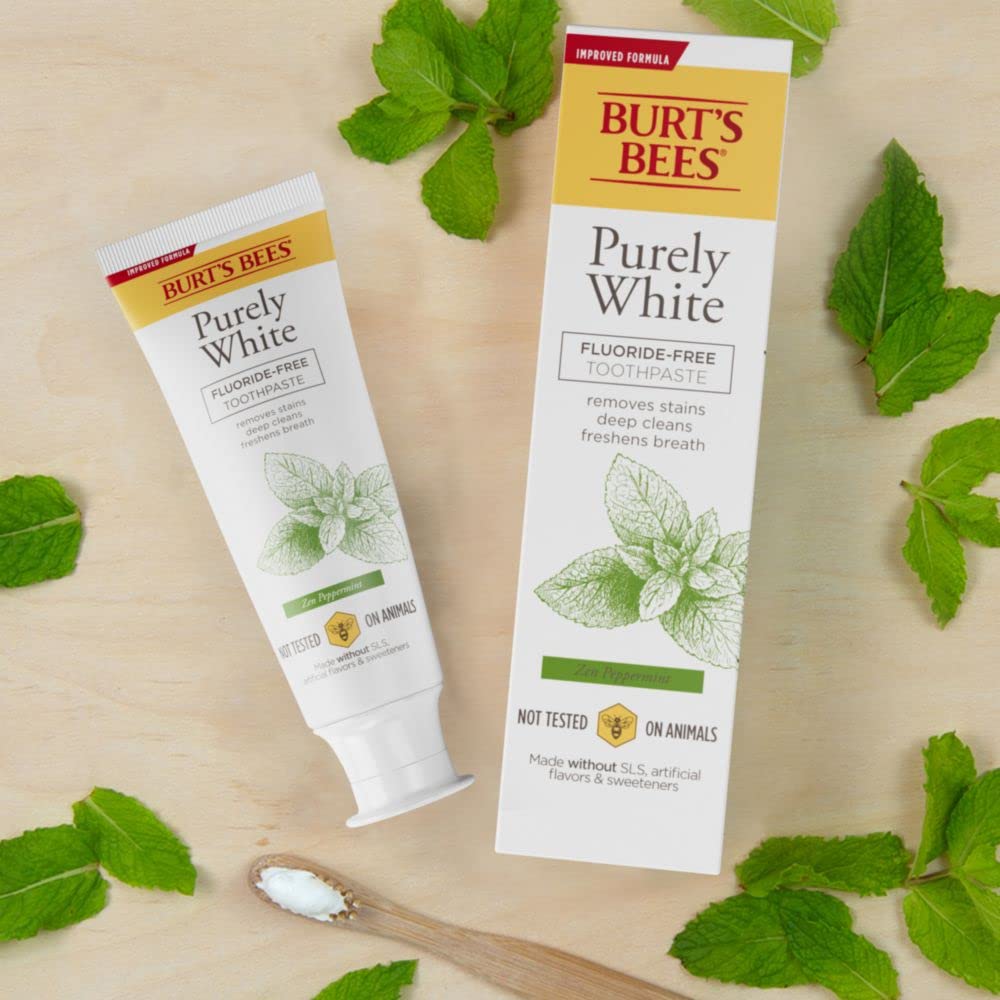 Burt's Bees comparación de tamaño para visualizar 4.7 oz por tubo