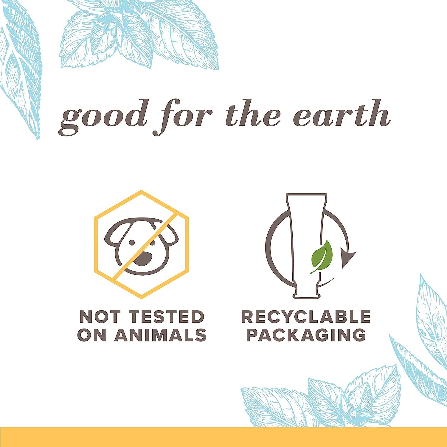 Burt's Bees tubo al lado de una mano para ver el tamaño práctico