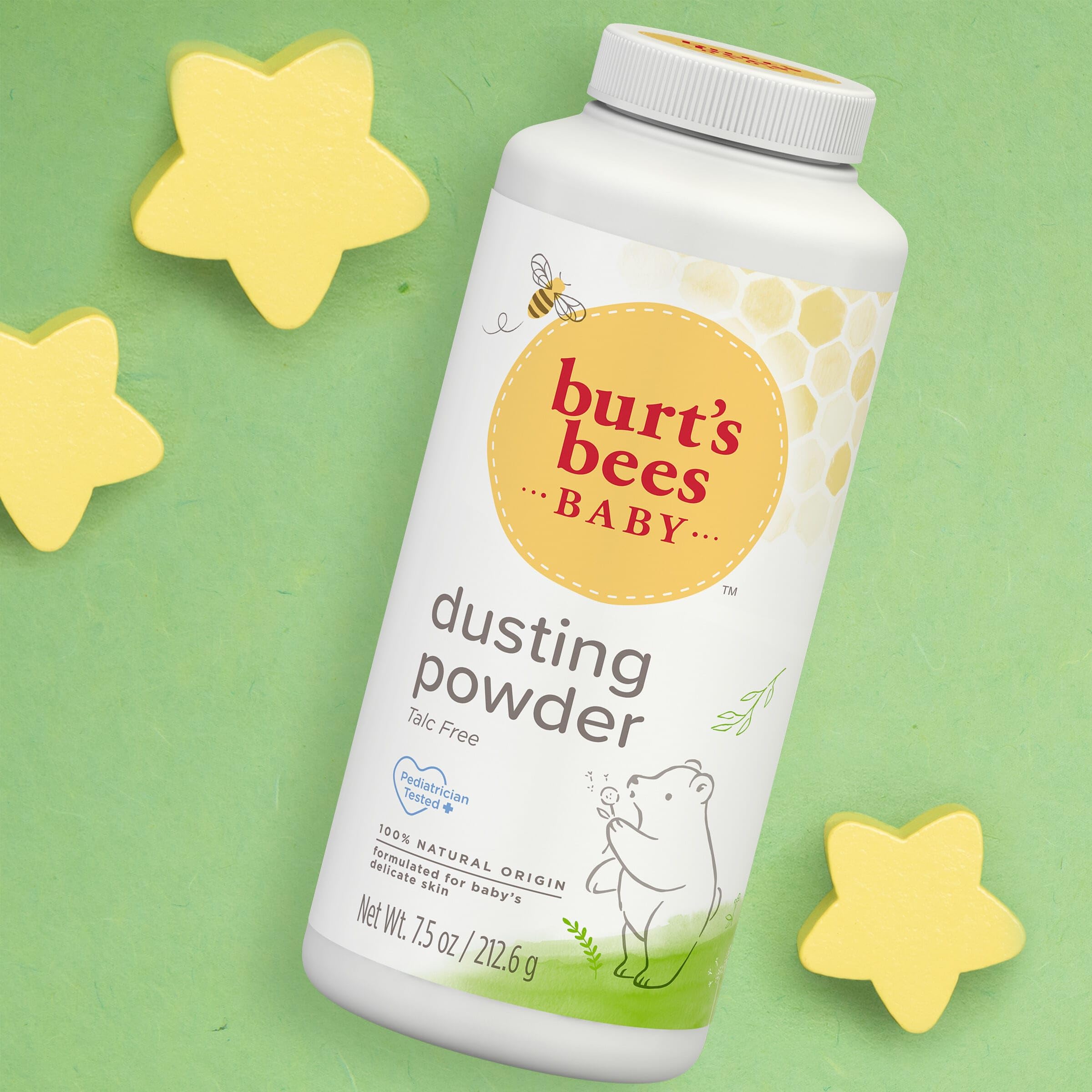 Burt's Bees envase dentro de bolso de cambio listo para salidas