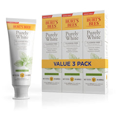 Burt's Bees frente del empaque mostrando pack y beneficio natural