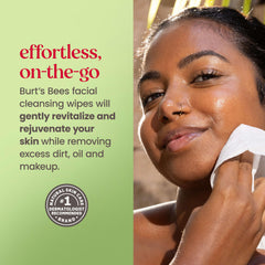 Burt's Bees primer plano de aloe vera en fórmula calmante