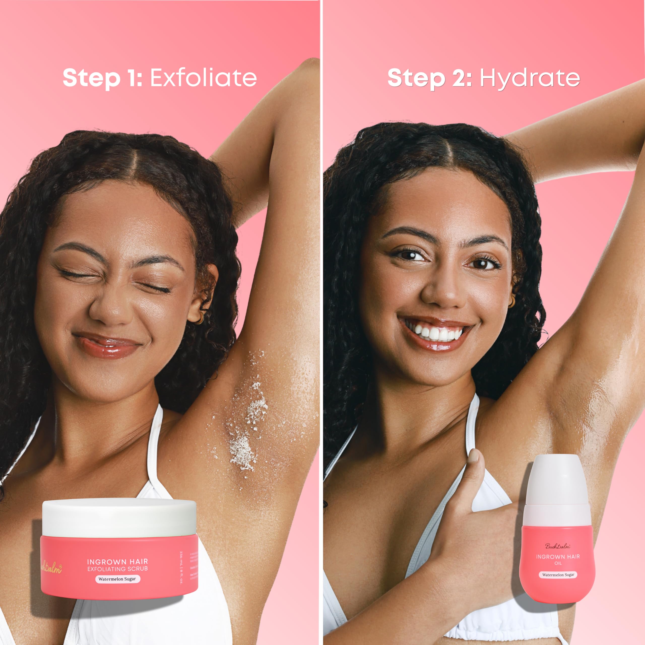 Bushbalm tapa abierta mostrando consistencia cremosa y aplicación controlada