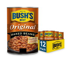 BUSH'S Best lata frente mostrando diseño y conveniencia para almacenamiento