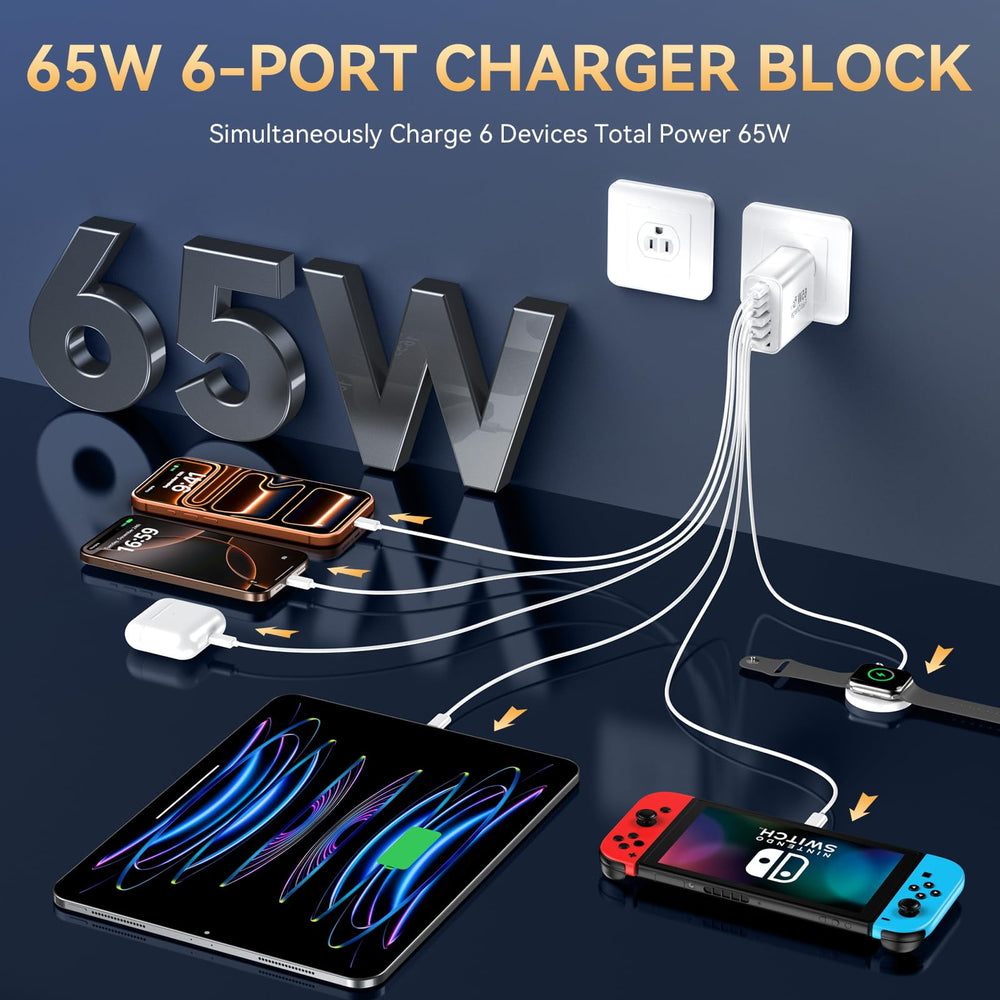 Bustuny detalle de puertos USB-C y USB-A mostrando conectividad rápida y versátil