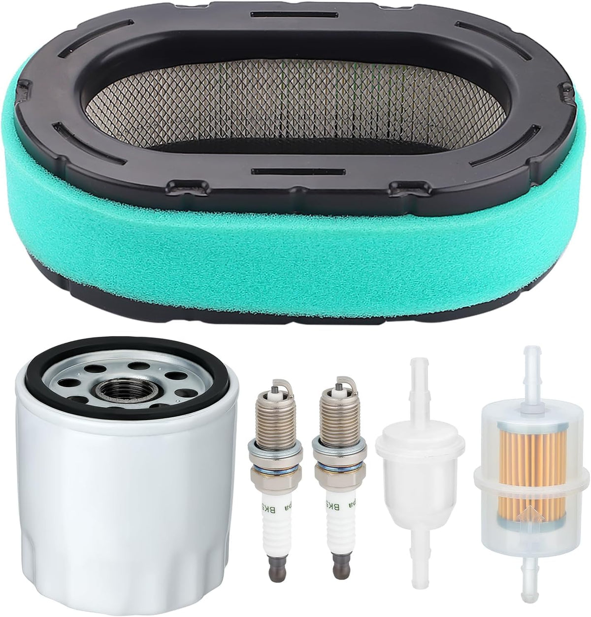 Butom empaque frontal del kit XT1 mostrando todas las piezas incluidas y organización