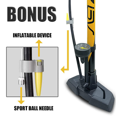 BV pump ergonomic handle and steel barrel for comfortable, durable pumping